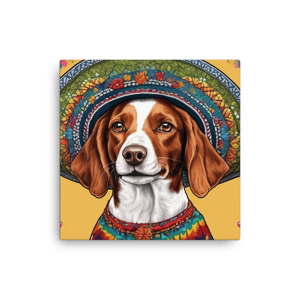 PugMug Custom Brittany Dog Canvas