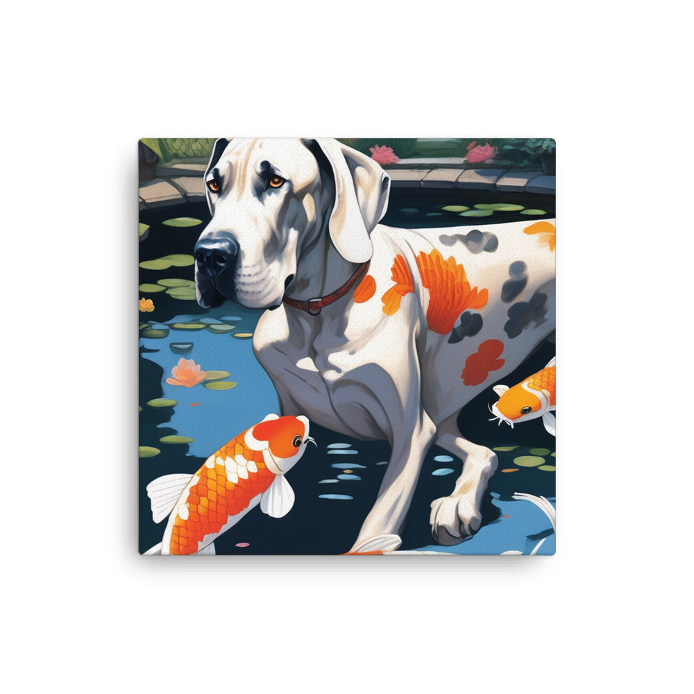 PugMug Custom Great Dane Canvas