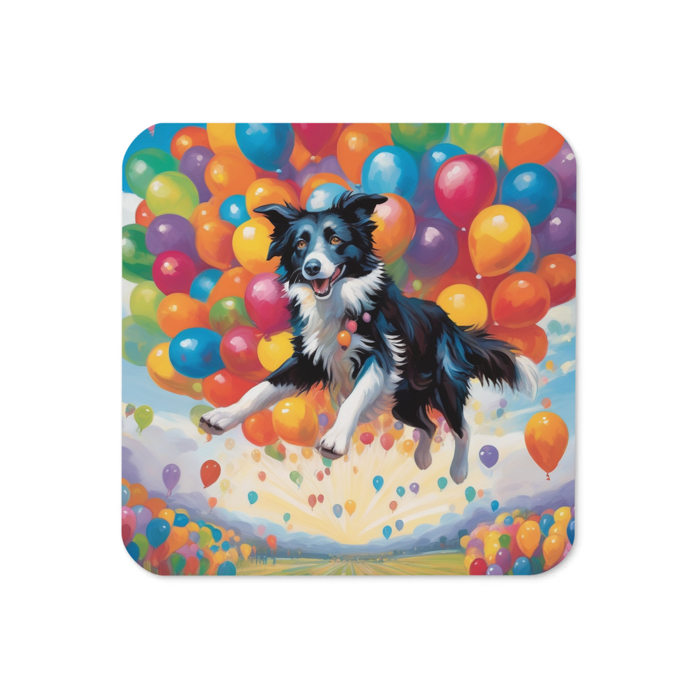 PugMug Custom Border Collie Coaster