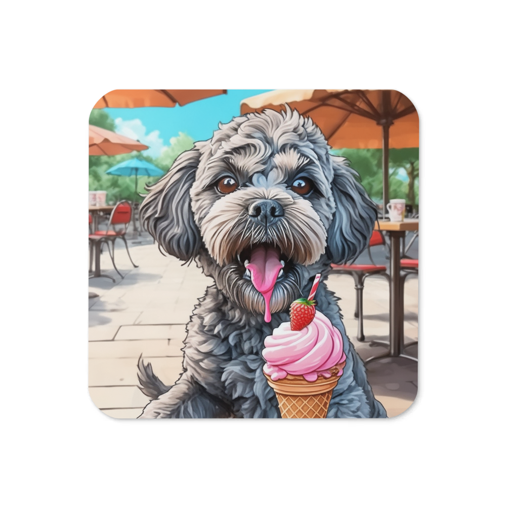 PugMug Custom Lily Coaster