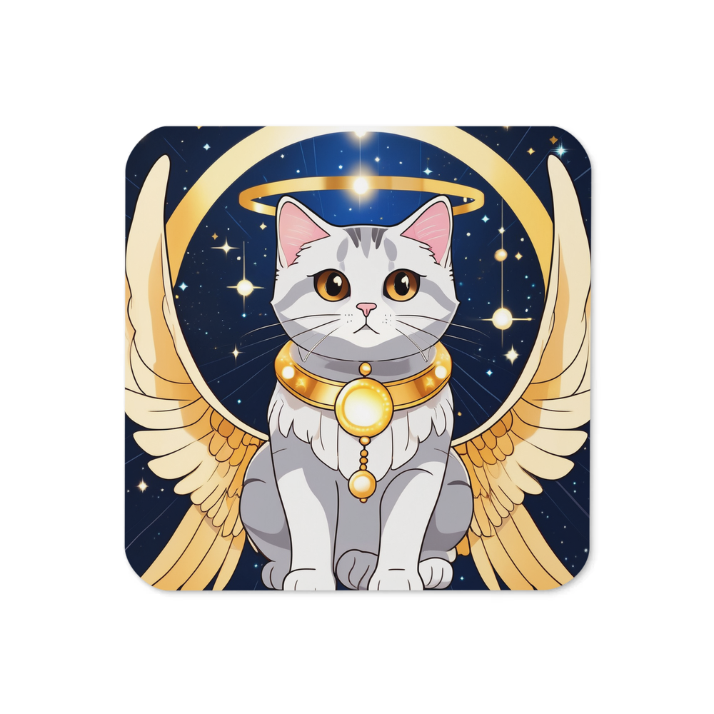 PugMug Custom Tabby British Shorthair Cat Coaster