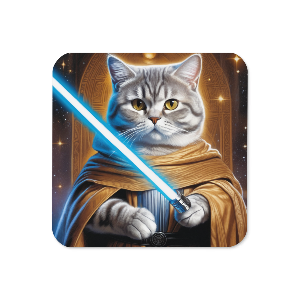 PugMug Custom Tabby British Shorthair Cat Coaster