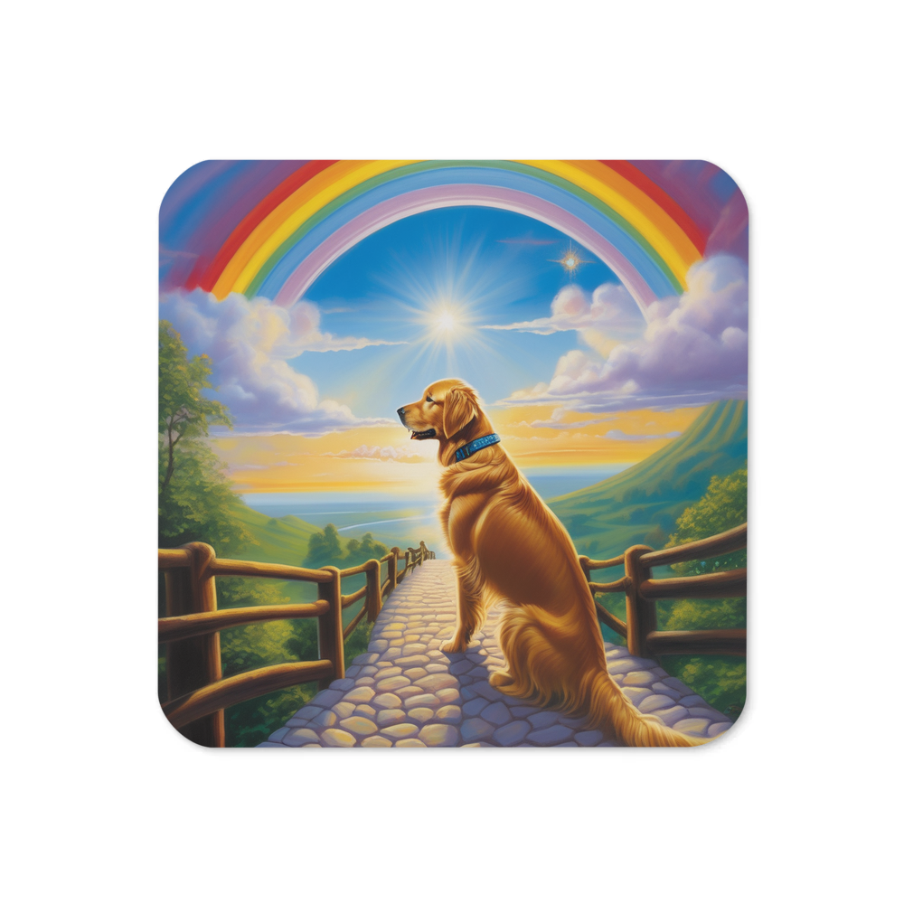 PugMug Custom Golden Retriever Coaster