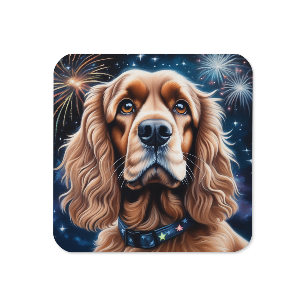 PugMug Custom Cocker Spaniel Coaster