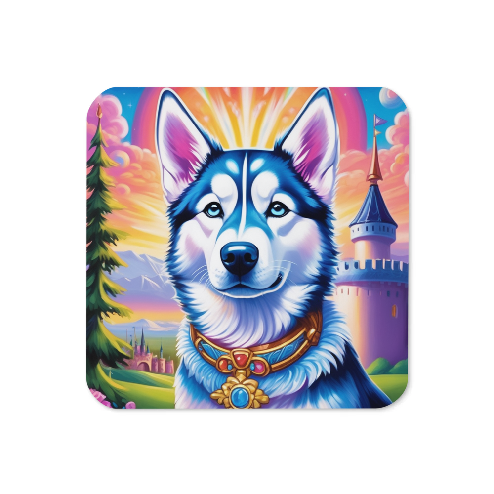 PugMug Custom Siberian Husky Coaster