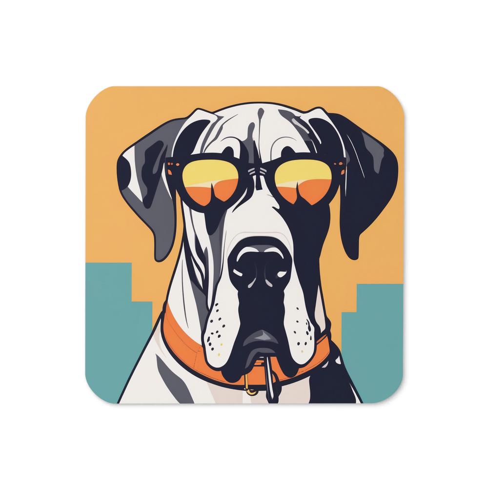 PugMug Custom Great Dane Coaster