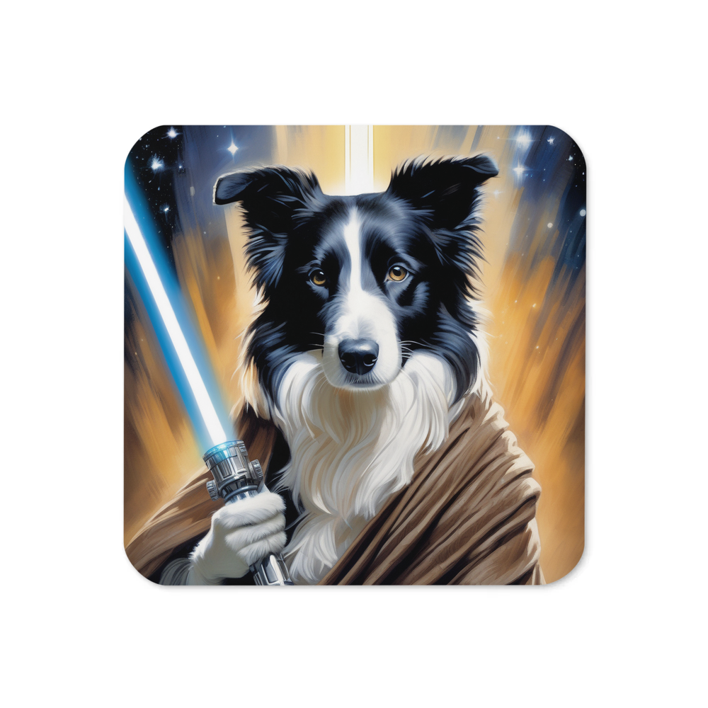 PugMug Custom Border Collie Coaster