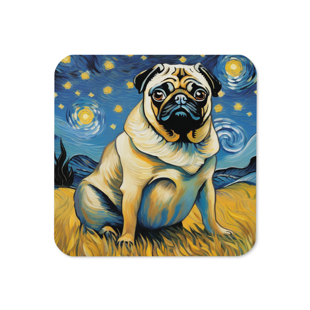 PugMug Custom Pug Coaster
