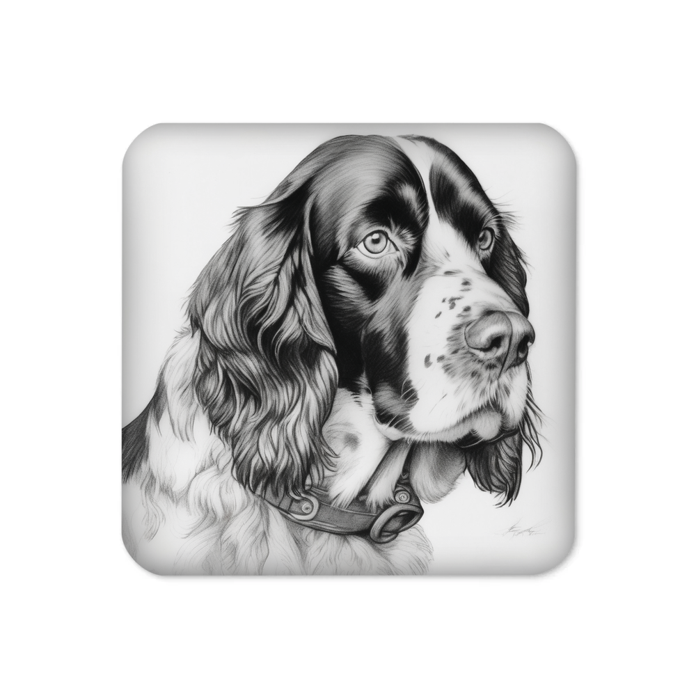 PugMug Custom English Springer Spaniel Coaster