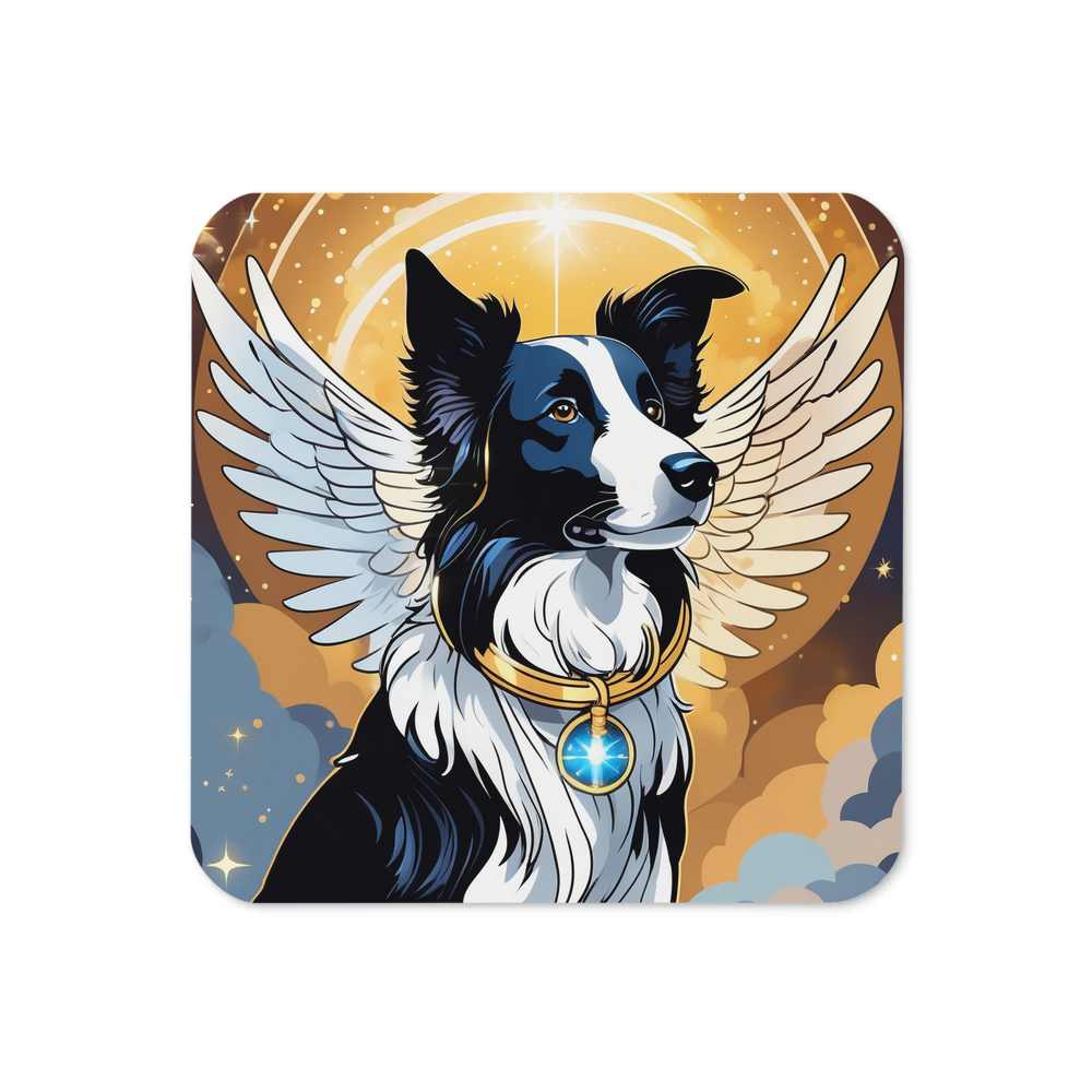 PugMug Custom Border Collie Coaster