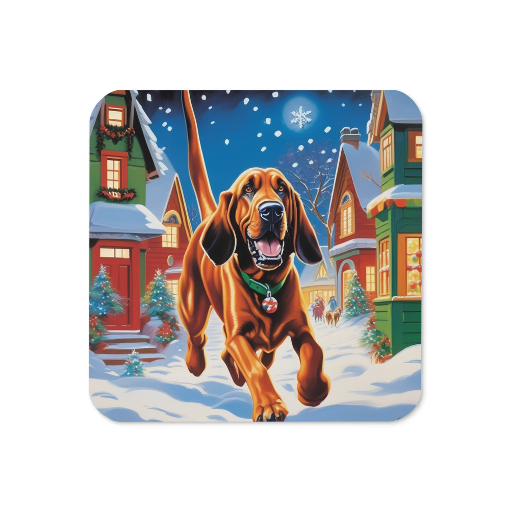 PugMug Custom Bloodhound Coaster