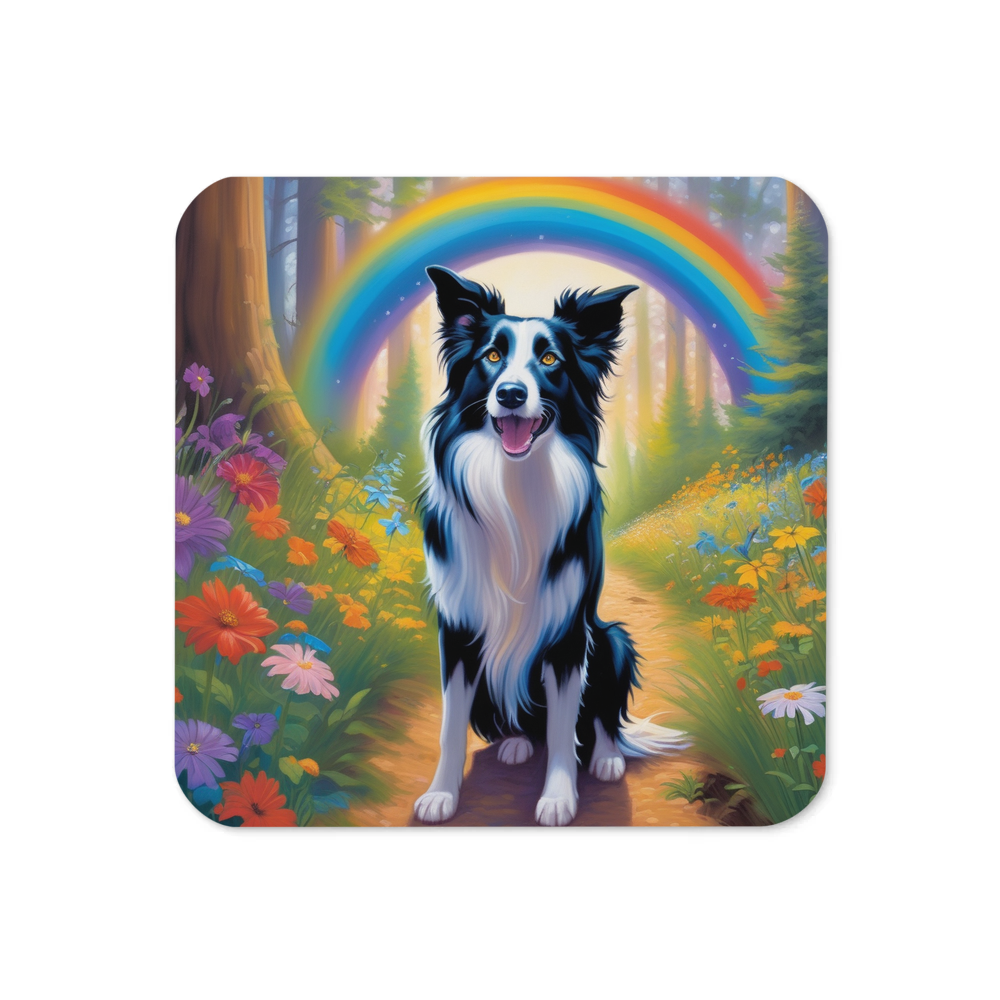 PugMug Custom Border Collie Coaster