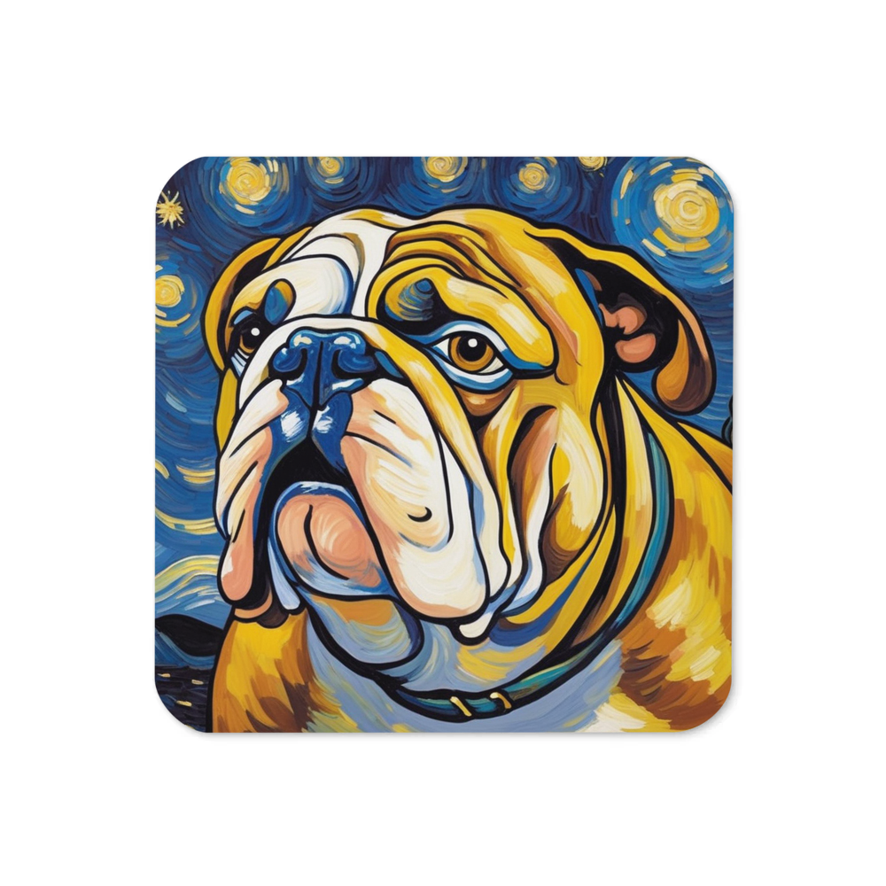PugMug Custom Bulldog Coaster