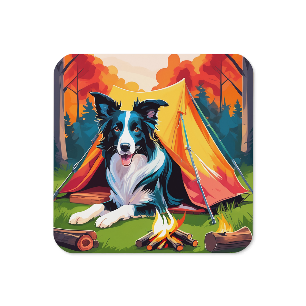 PugMug Custom Border Collie Coaster