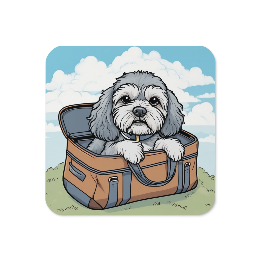 PugMug Custom Lily Coaster