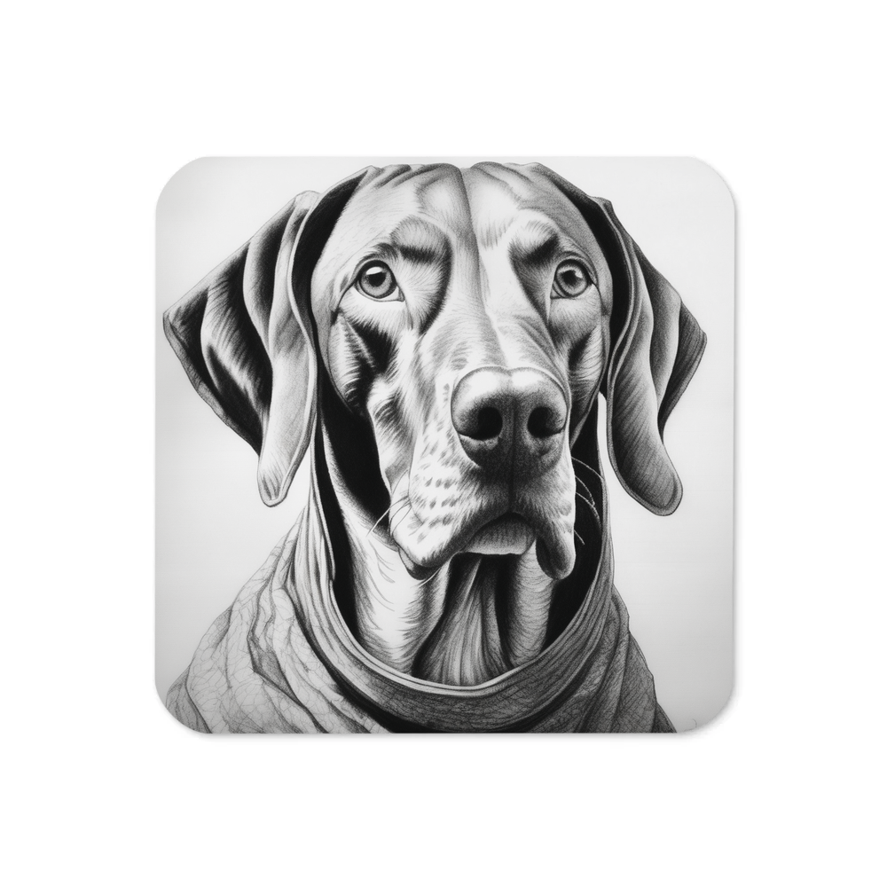 PugMug Custom Vizsla Coaster