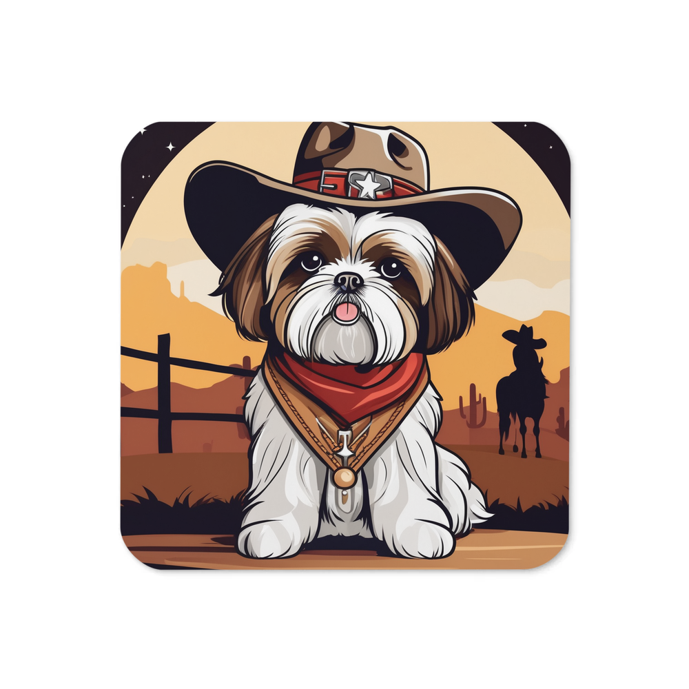 PugMug Custom Shih Tzu Coaster