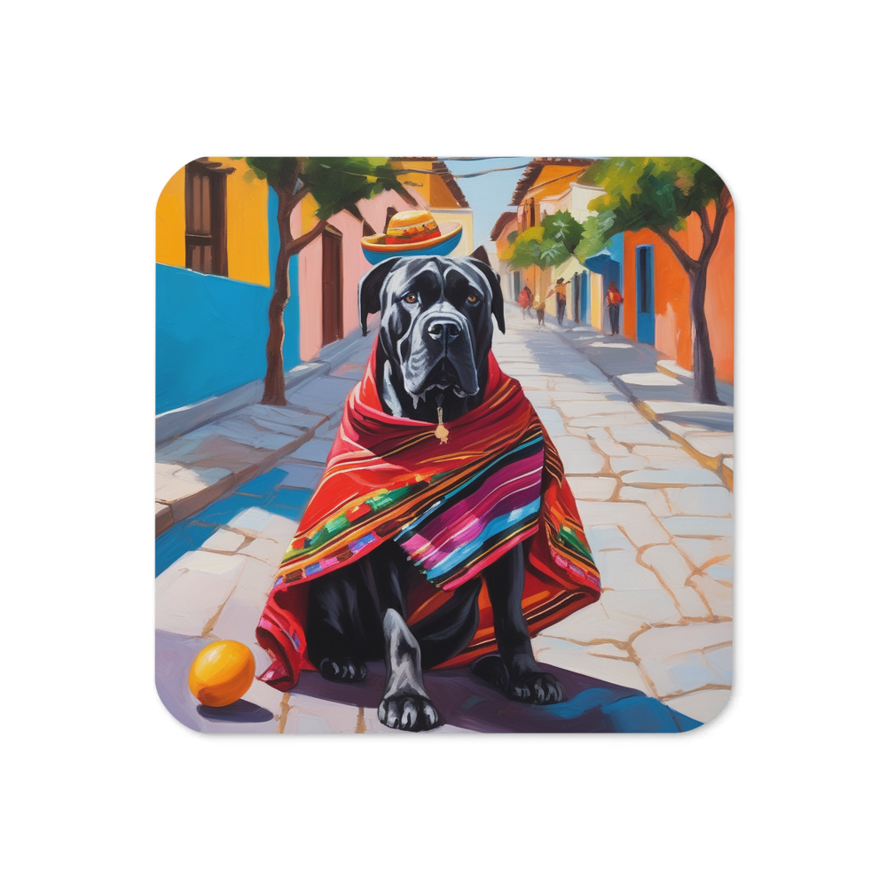 PugMug Custom Cane Corso Coaster