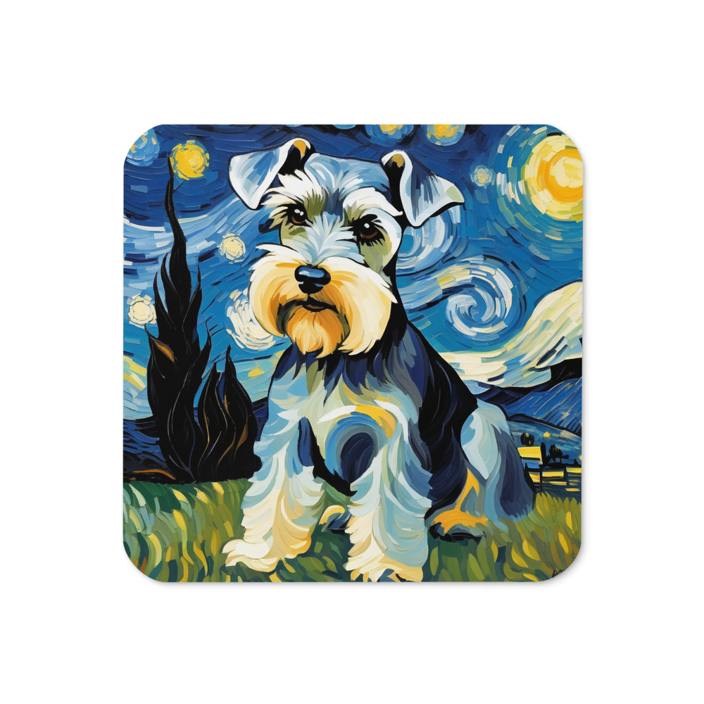 PugMug Custom Miniature Schnauzer Coaster