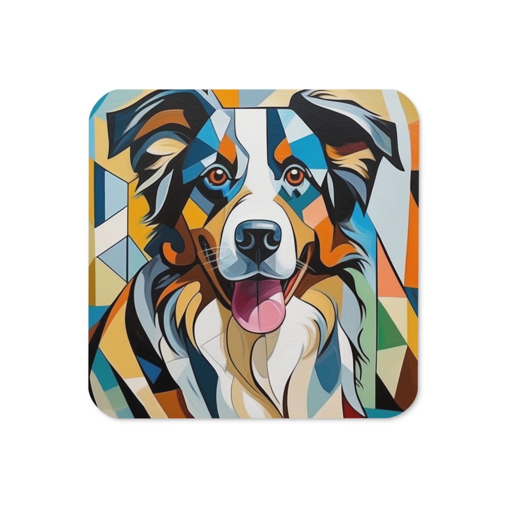 PugMug Custom Australian Shepherd Dog Coaster