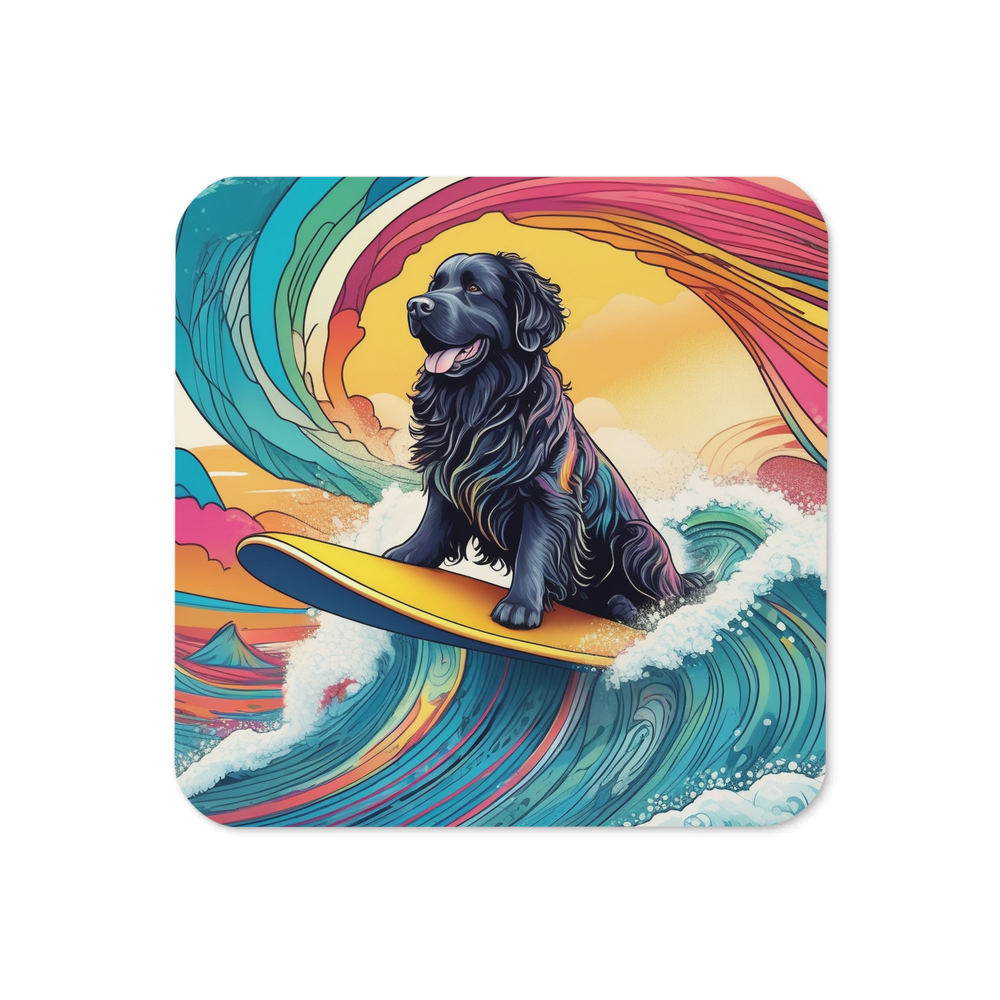 PugMug Custom Newfoundland Coaster