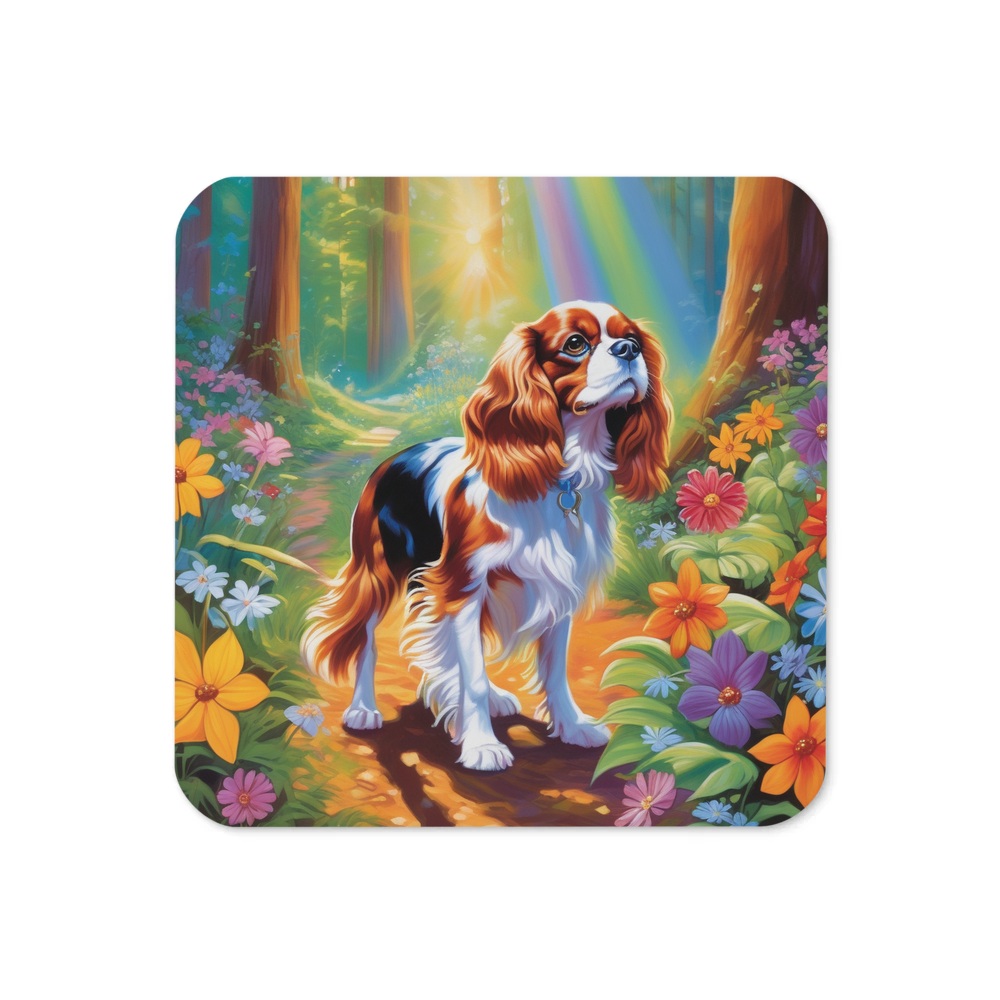 PugMug Custom Cavalier King Charles Spaniel Coaster