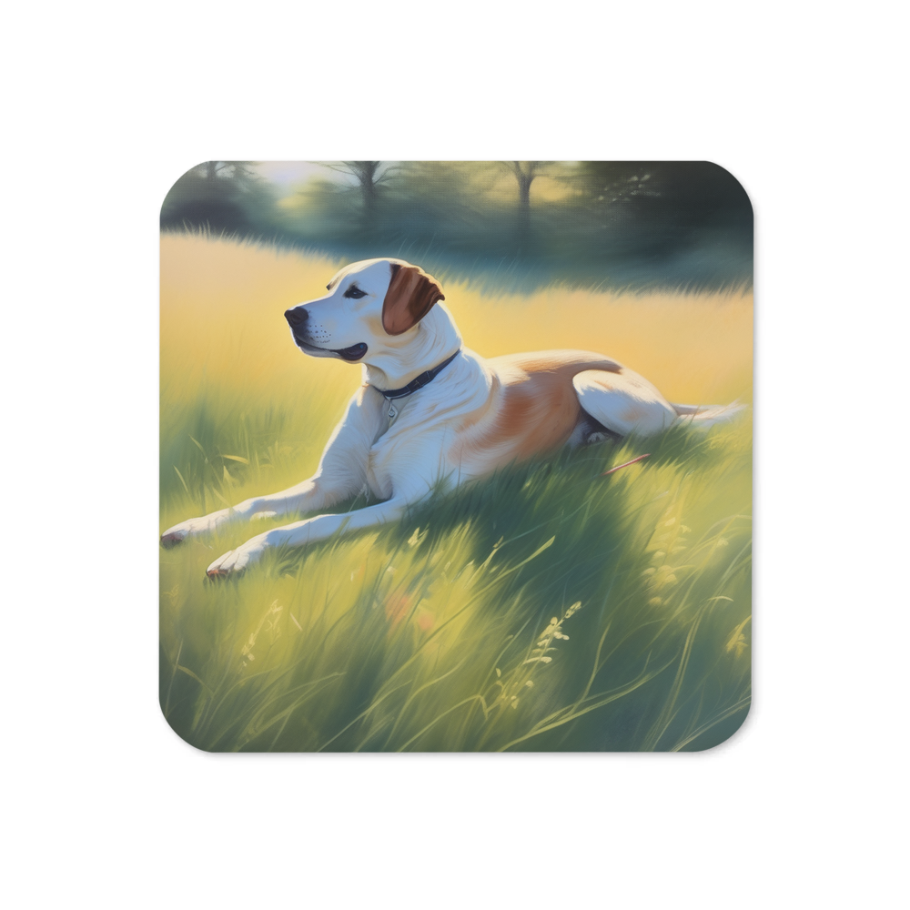 PugMug Custom Pointer Dog Coaster