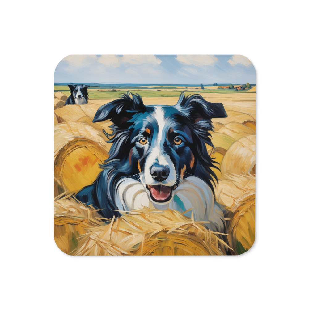 PugMug Custom Border Collie Coaster