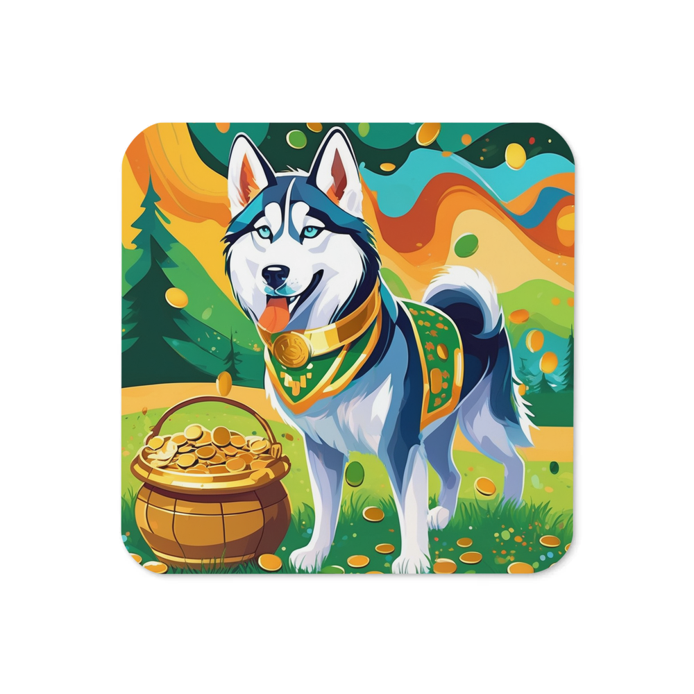 PugMug Custom Siberian Husky Coaster