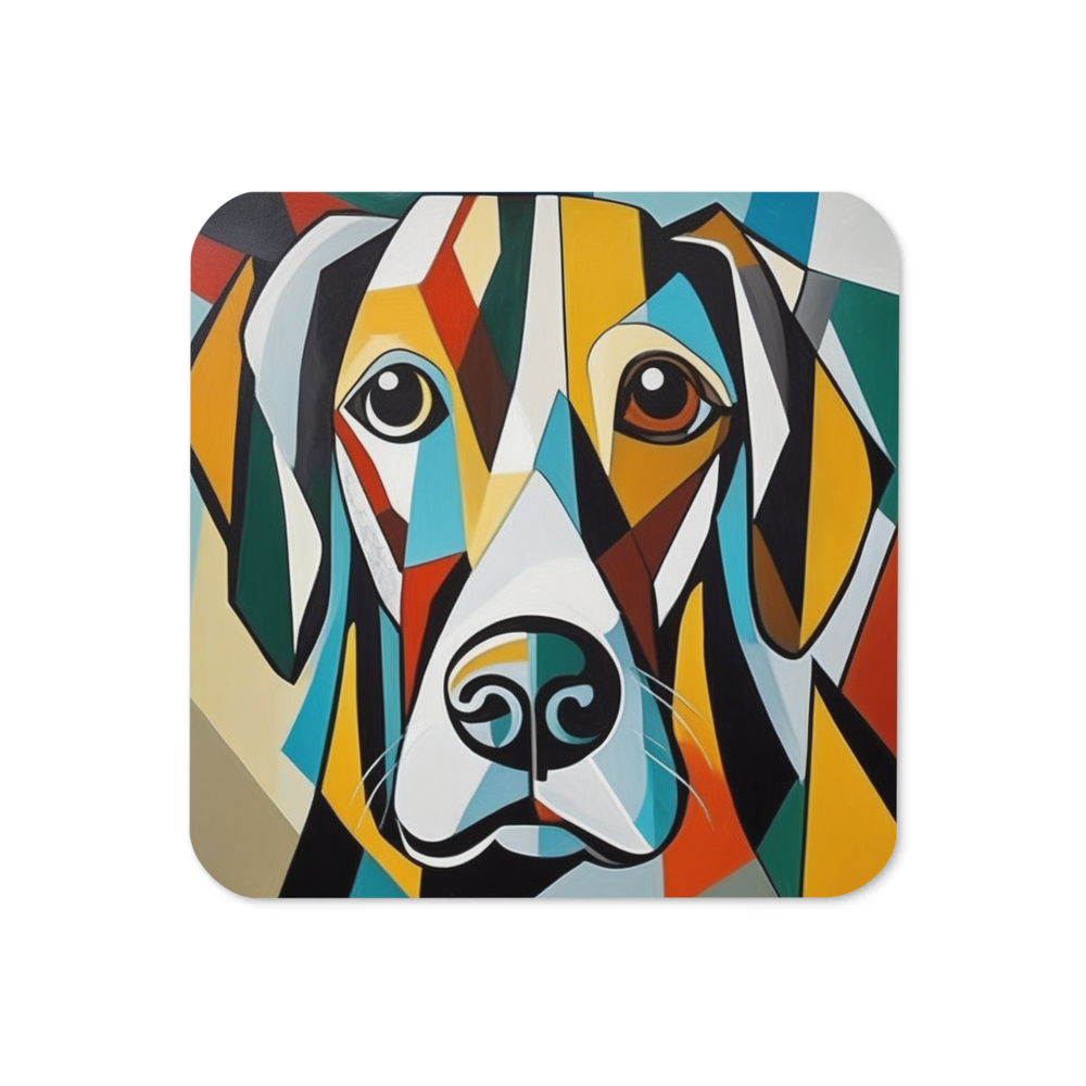 PugMug Custom Pointer Dog Coaster