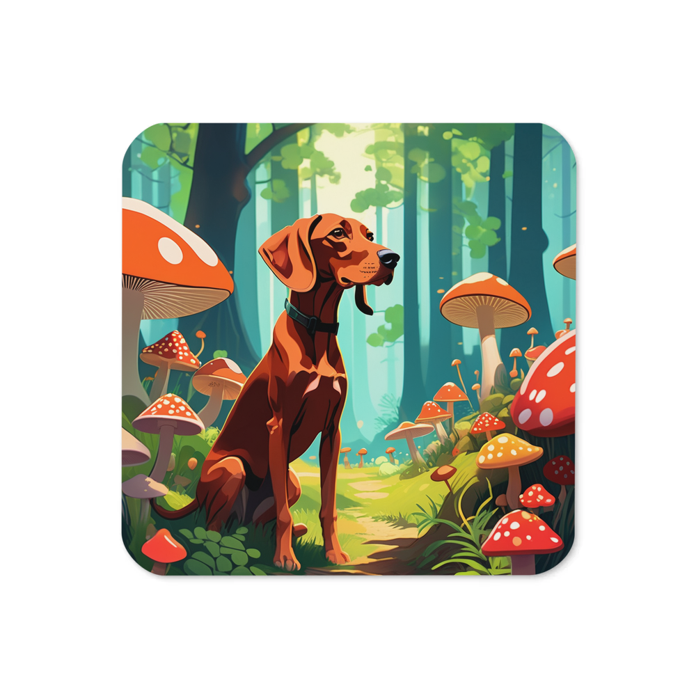 PugMug Custom Vizsla Coaster