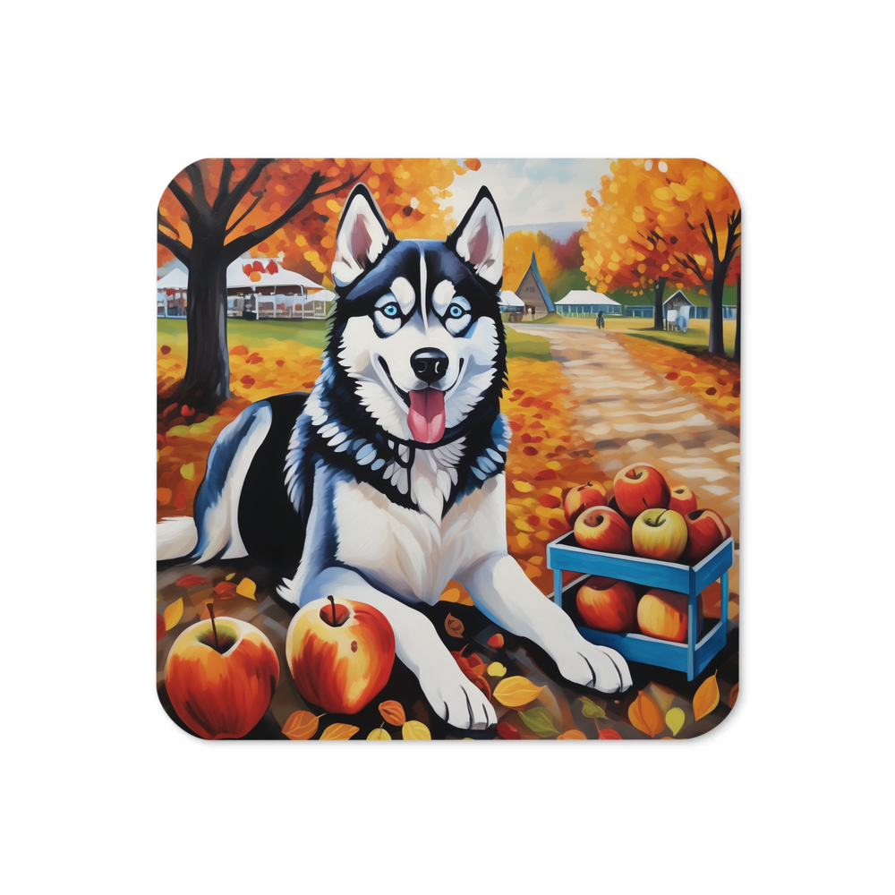 PugMug Custom Siberian Husky Coaster