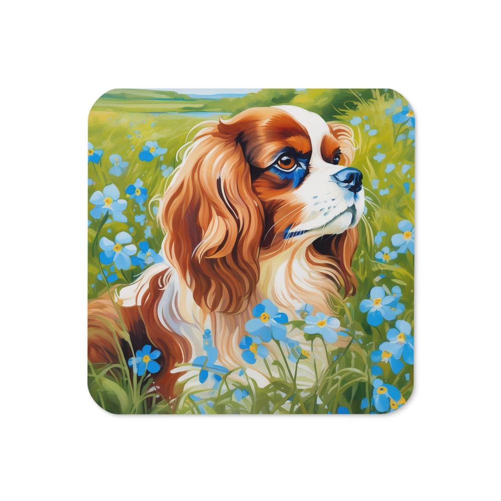 PugMug Custom Cavalier King Charles Spaniel Coaster