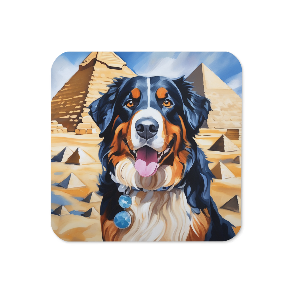 PugMug Custom Bernese Mountain Dog Coaster