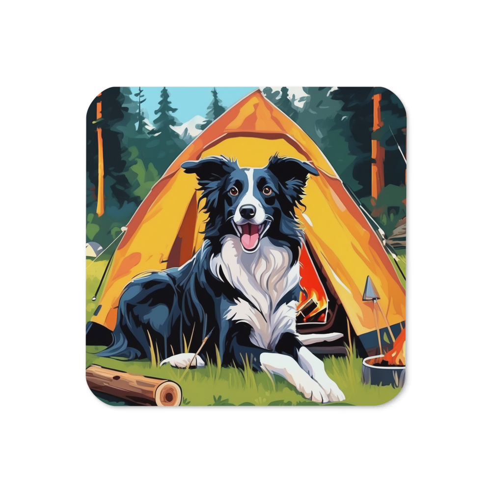 PugMug Custom Border Collie Coaster