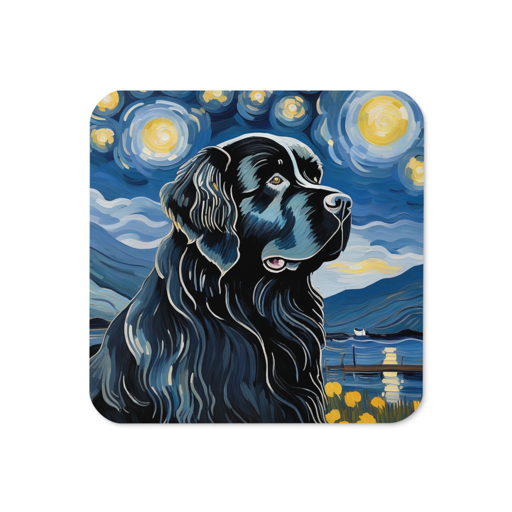 PugMug Custom Newfoundland Coaster