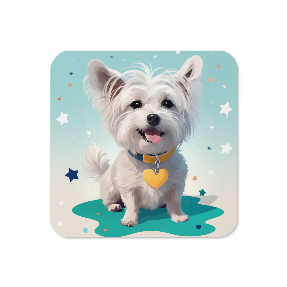 PugMug Custom Leo Coaster