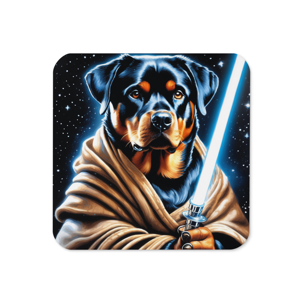 PugMug Custom Rottweiler Coaster