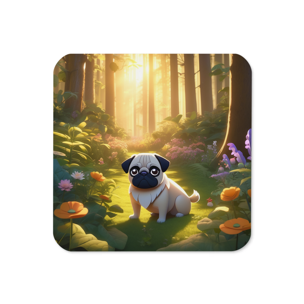 PugMug Custom Pug Coaster