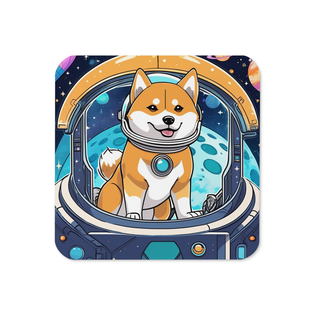 PugMug Custom Shiba Inu Coaster