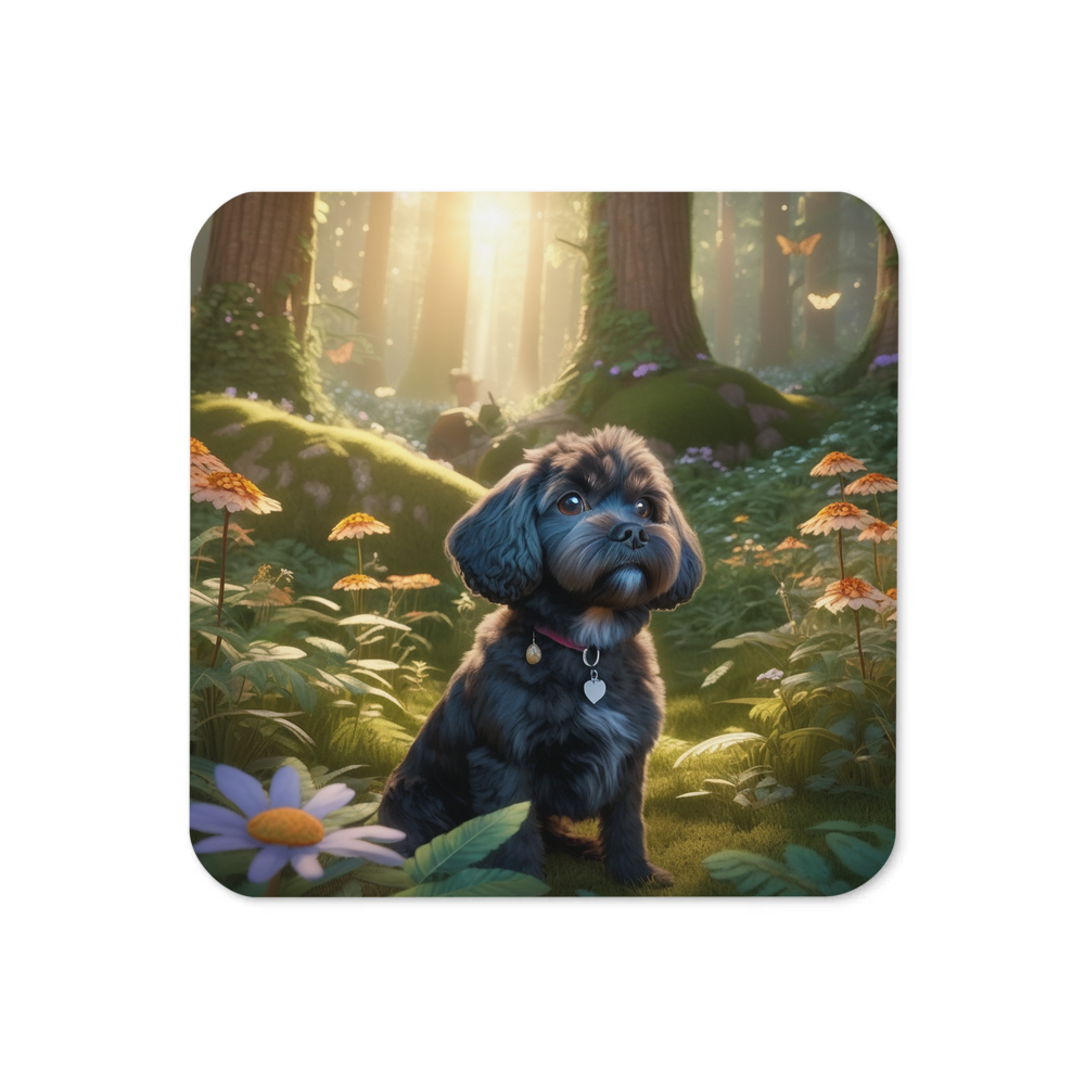 PugMug Custom Lily Coaster