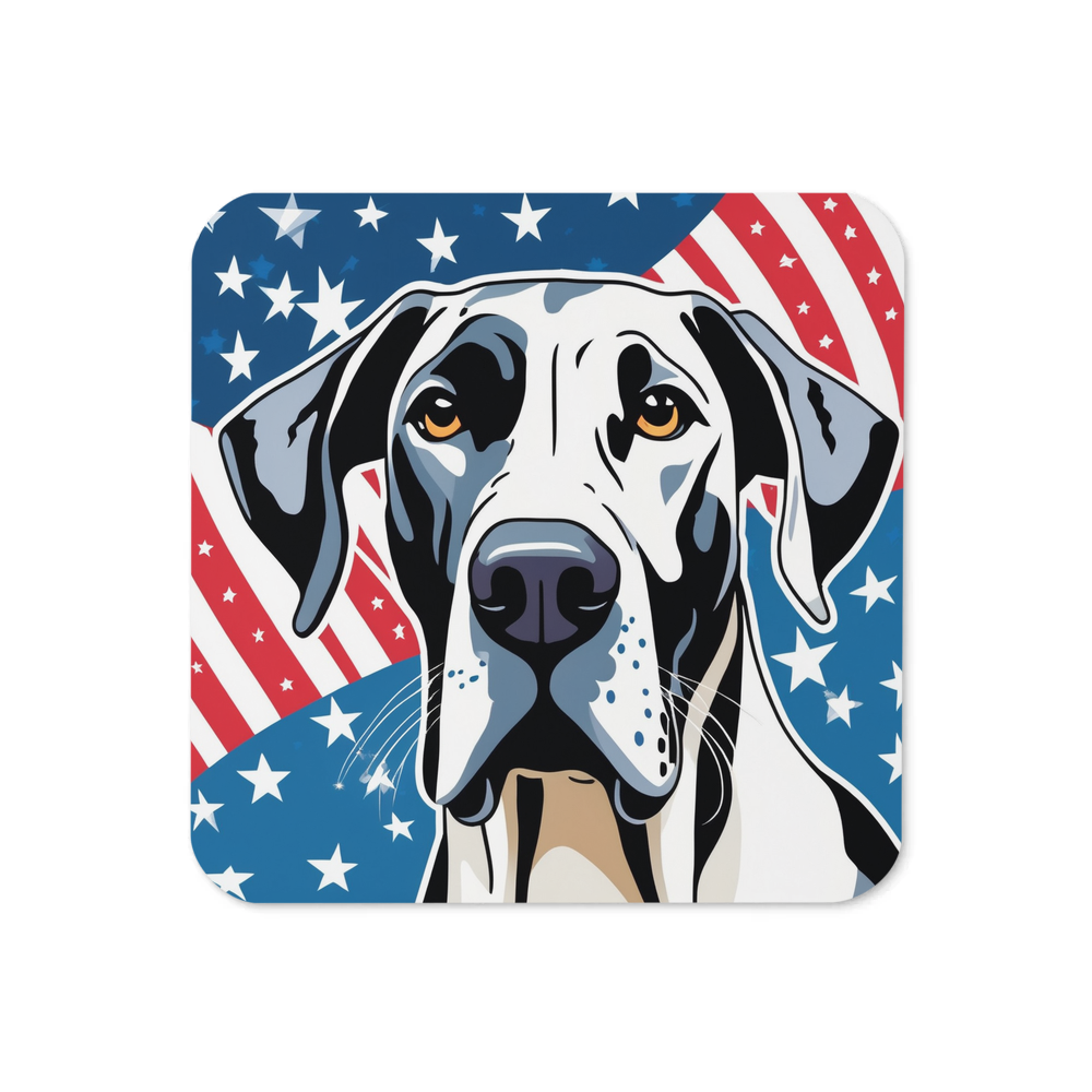 PugMug Custom Great Dane Coaster