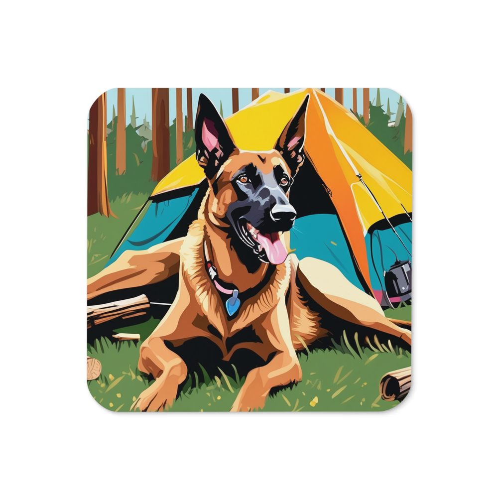PugMug Custom Belgian Malinois Coaster