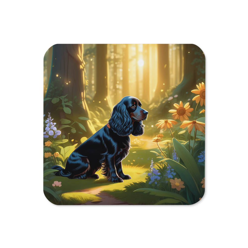 PugMug Custom Cocker Spaniel Coaster