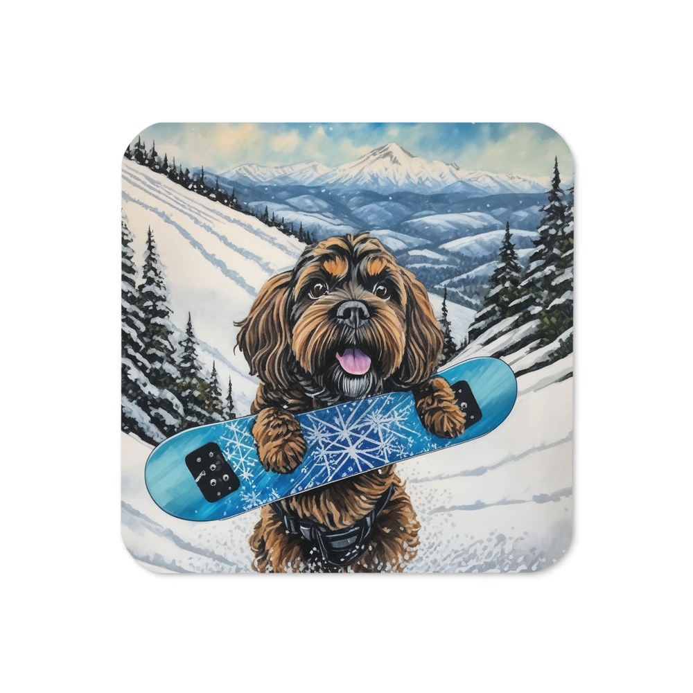 PugMug Custom Lily Coaster