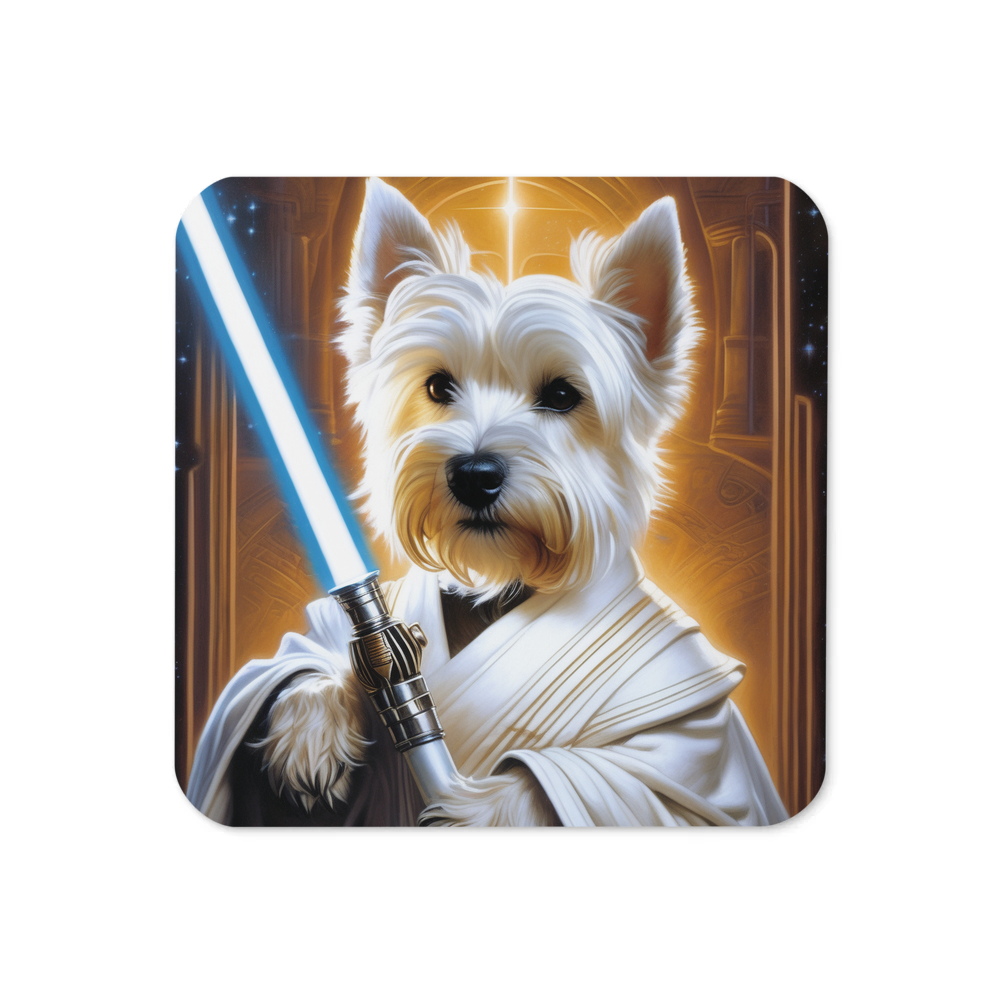 PugMug Custom West Highland White Terrier Coaster