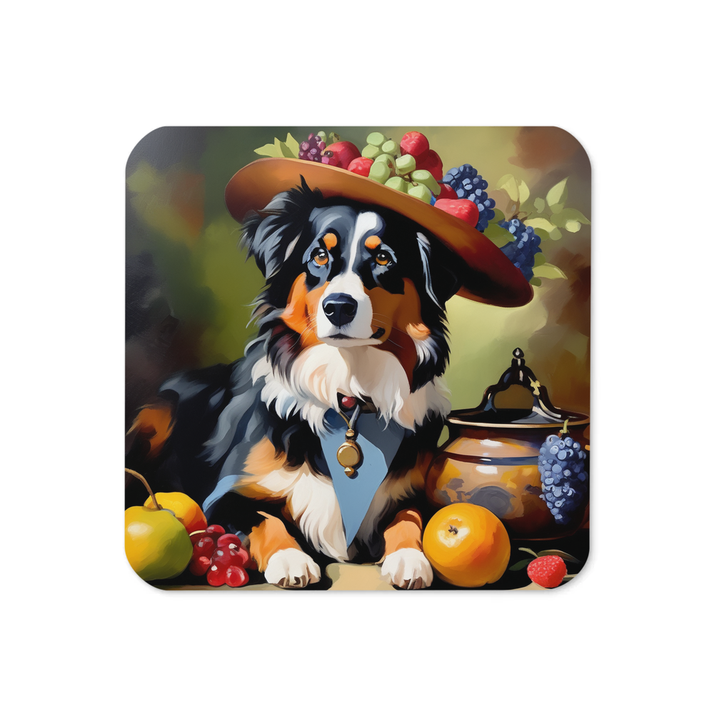 PugMug Custom Miniature American Shepherd Coaster