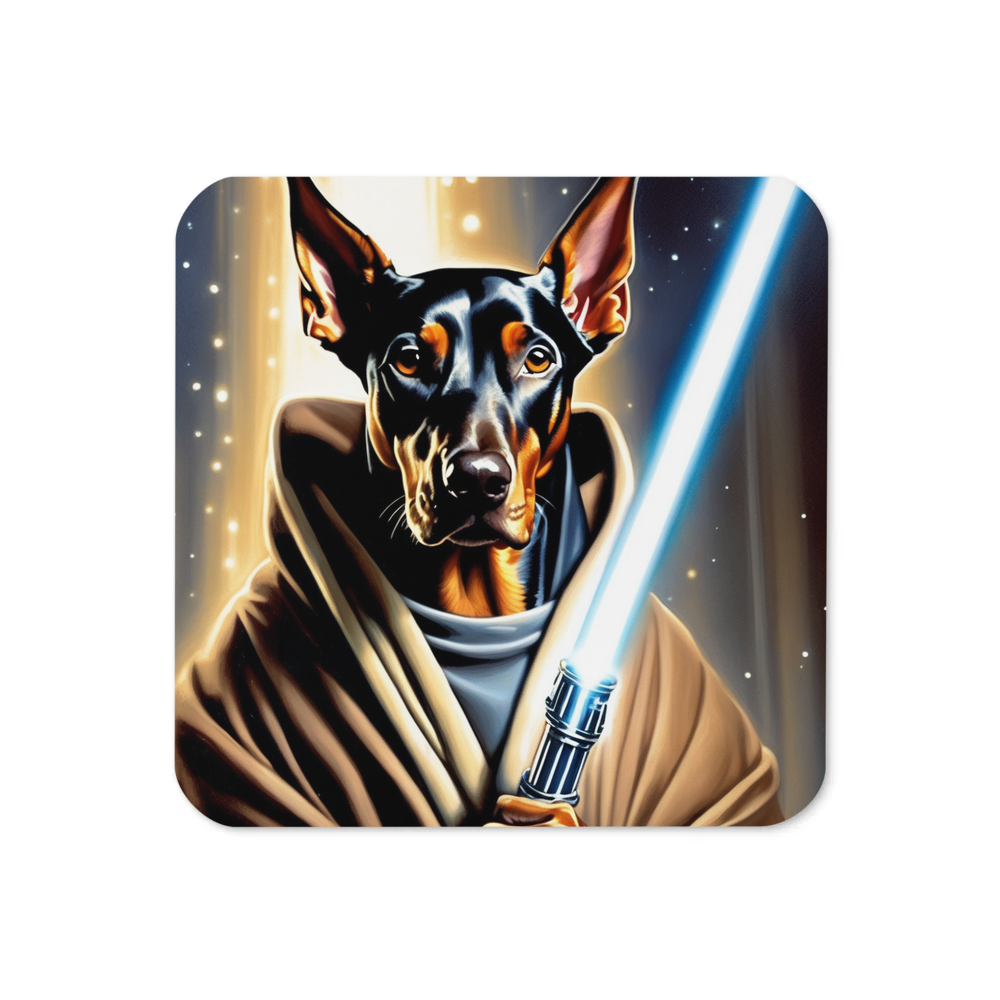 PugMug Custom Doberman Pinscher Coaster