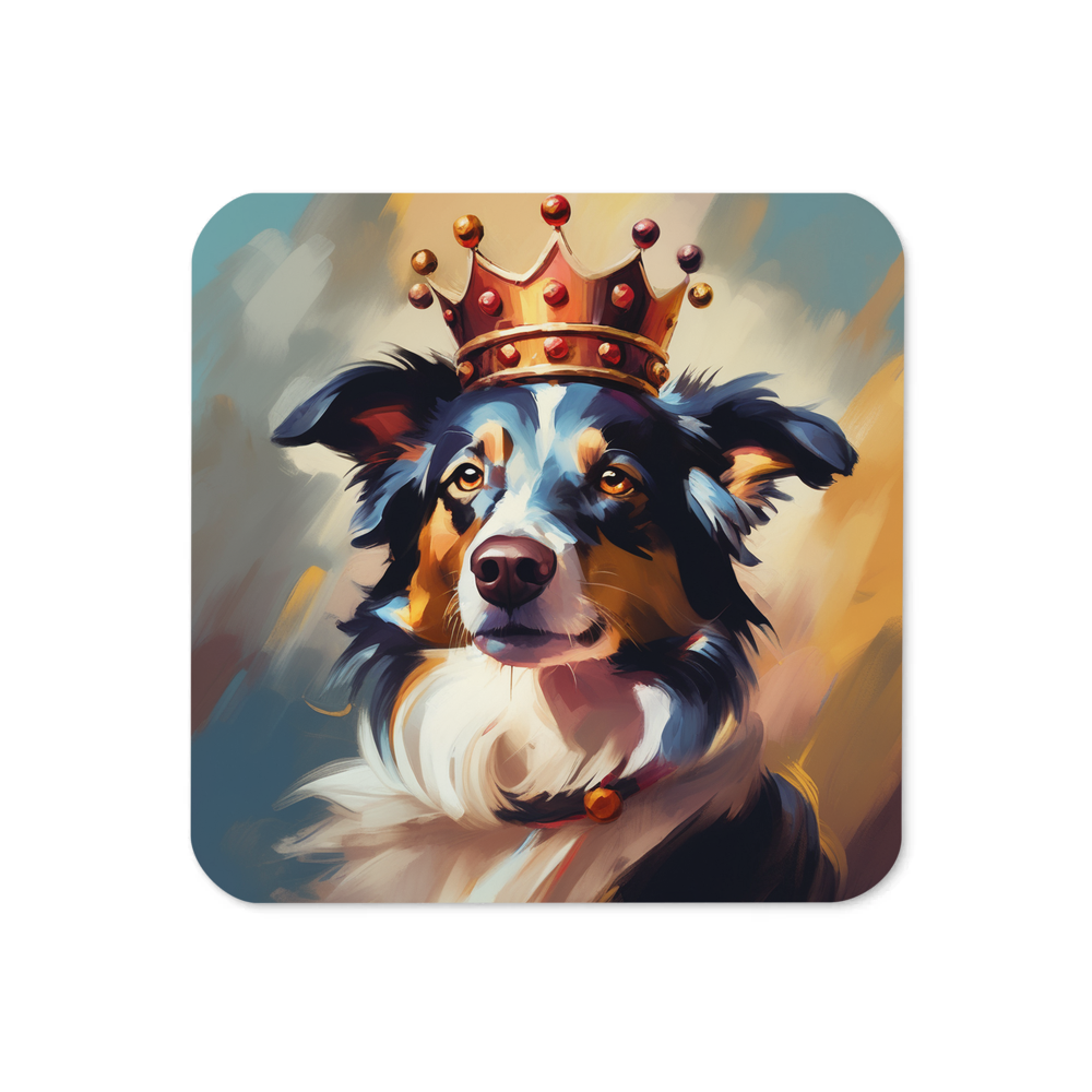 PugMug Custom Border Collie Coaster