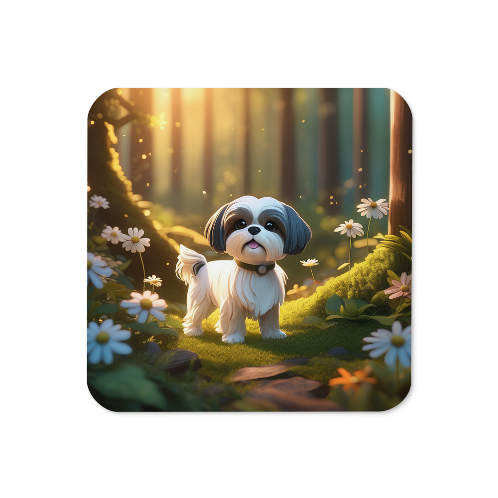 PugMug Custom Shih Tzu Coaster